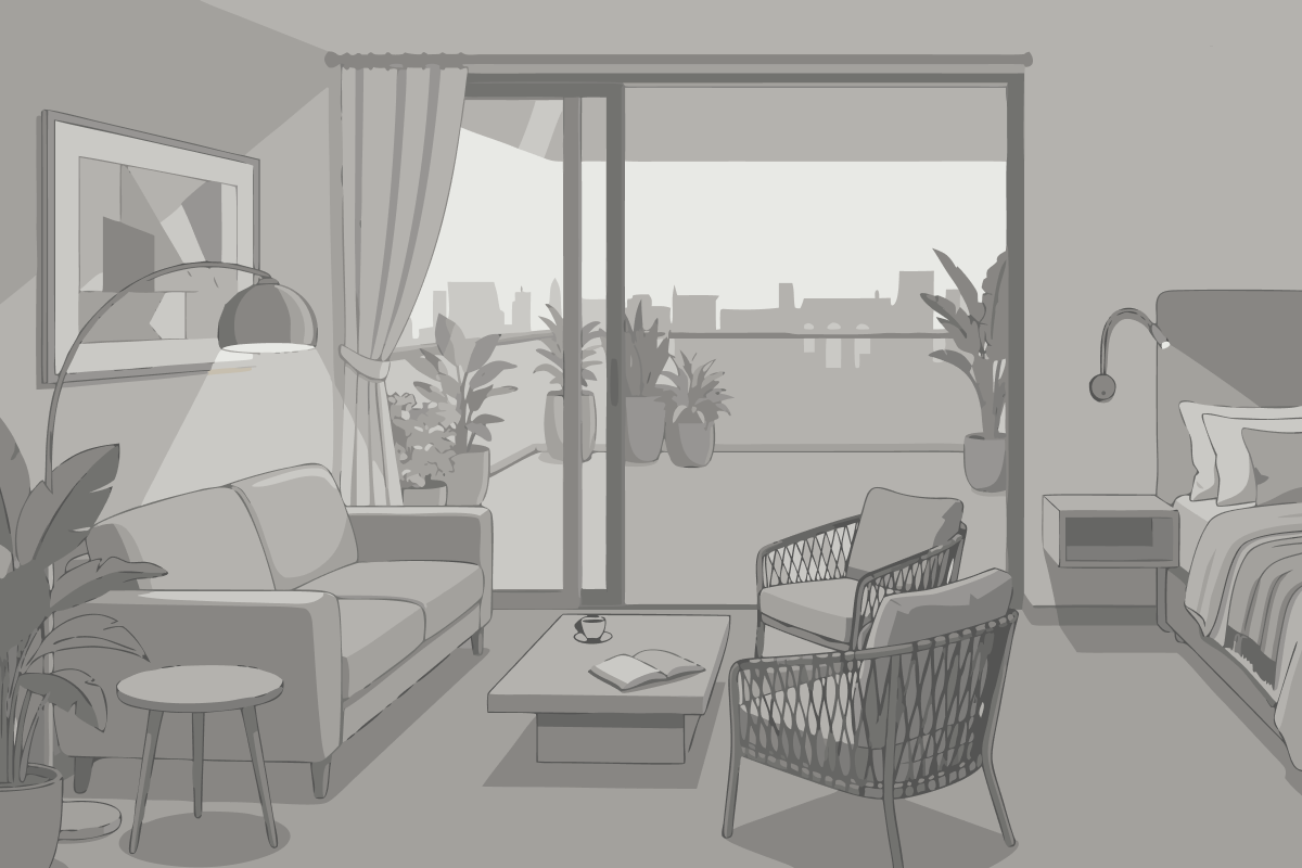 Three-Bedroom Deluxe Apartment